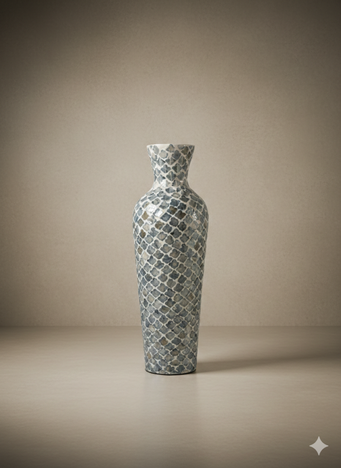 Azura Vazo El Yapımı Mother Of Pearl