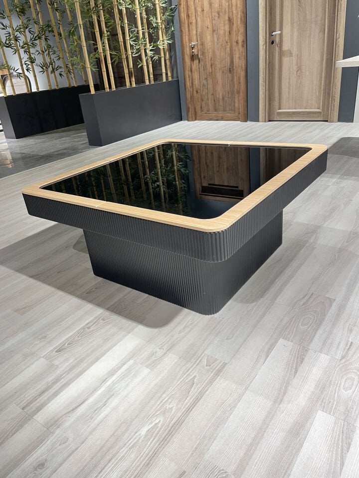 Noir Orta Sehpa 100X100